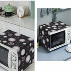 Microwave Oven Cover with Double Pockets – Waterproof Oil & Dust Resistant Kitchen Appliance Cover