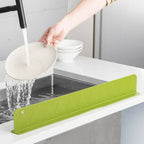 Silicone Sink Splash Guard with Suction Cups | 16 Inch Kitchen Sink Water Splash Guard