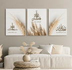 No of Frames: 3 size: 8x11inch Material: Wooden High quality Sticky tape attached on the wall for sticking on the wall. High quality Digital Printing. Laminated prints so thar Colours will not fade away. These are Motivarional wall art wooden canvas