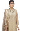 Suit, 3-Piece Ensemble, Luxurious Zari Net Fabric & Embroidered Details, for Women