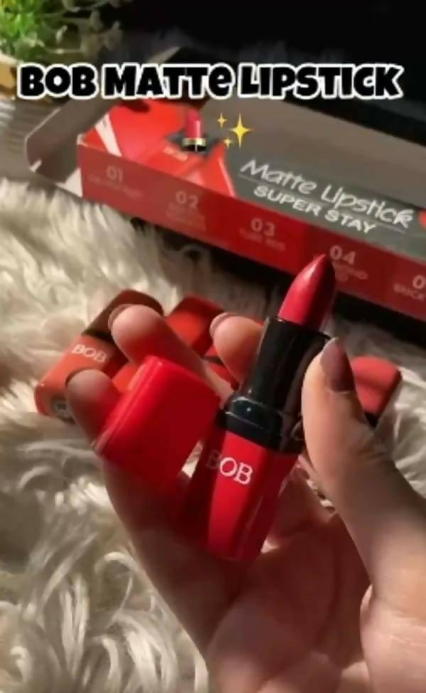 Pcs Bob Matte Lipstick Super Stay Set