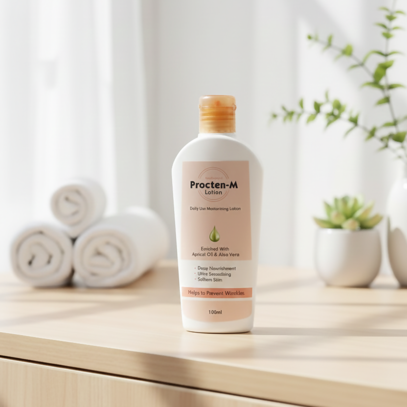 Procten M Lotion Gentle Formula Smooth Application Nourishes Skin Provides Comfort Hydrates Effectively And Supports Daily Skincare Needs - 100ml
