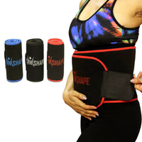 Waist Trimmer Belt for Men & Women | Sweat Belt for Workout & Gym | Adjustable Tummy Support Belt | Free Size | Pack of 1