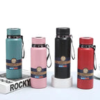 Digital Smart Vacuum 800ml Water Bottle | Stainless Steel Insulated Sports Bottle with LED Temperature Display | Hot & Cold | Random colors