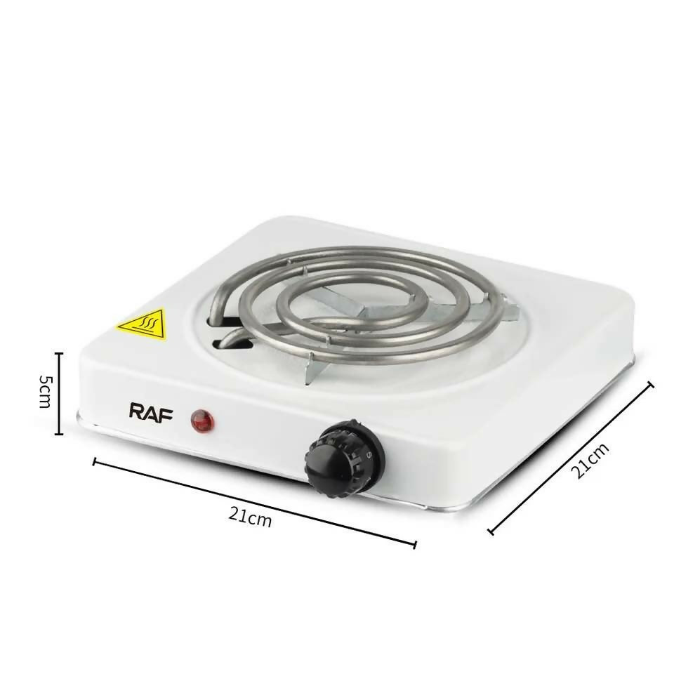RAF Electric Stove | 1000W Hot Plate | Heats in 2 Mins | Automatic & Easy to Clean