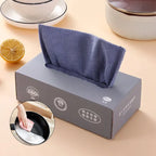 Microfiber Cleaning Cloth Pack Of 20 | Tissue Box Packing Microfiber Cleaning Towel Multi-Purpose Cloths for Kitchen, Car, Home & Professional Cleaning Use | Random Color