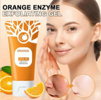Orange Enzyme Exfoliating Gel | Brightening & Gentle Citrus Enzyme Scrub | Removes Dead Skin, Smooths Texture & Reveals Radiant, Glowing Skin (50gm)