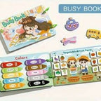 Montessori Quiet Busy Book for Toddlers – 12 Theme Educational Learning Activity Book for Kids | Early Development Toy