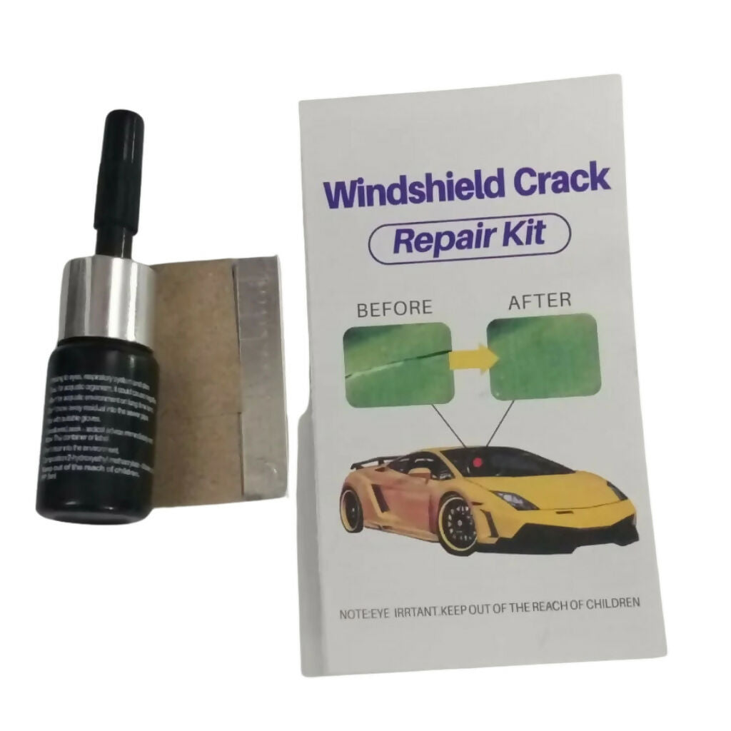 Glass Crack Nano Repair Fluid, Quick & Easy, for Car Windshield Repair