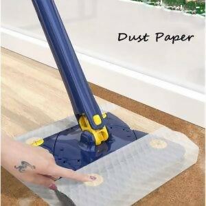 360° Rotatable 4 Leaf Clover Twist Water Auto Squeezes Mop