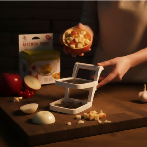 Multi-Chopper 3 in 1 Apple, Fruit & Potato Slicer – Heavy-Duty Stainless Steel Cutter for Quick, Even Slicing | Kitchen Gadget for Fast Food Prep