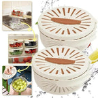 Multi-Functional Vegetable & Fruit Cleaning Basket | Folding Drainage & Storage Box | Fresh-Keeping Kitchen Filter Container