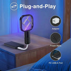 USB Rechargeable Mosquito Killer Racket | Portable Mosquito Repellent Racket With UV Light For Home Office Use