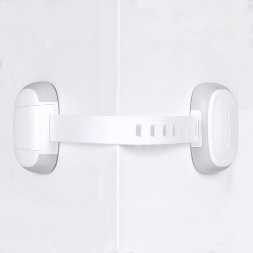 Cabinet Lock, with Adjustable Strap, for Child Safety Multi Purpose