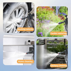 Pump, Portable with Foam and Water Spray for Car Wash and Home