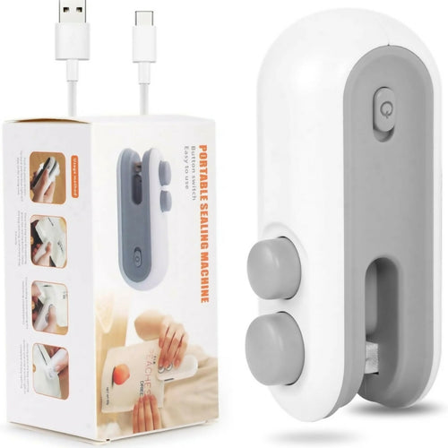 Mini USB Heat Sealer & Cutter for Food Storage