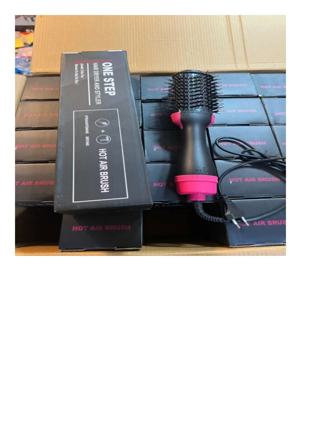3‑in‑1 Hair Dryer with Comb, Hair Straightener & Curler for Easy Styling