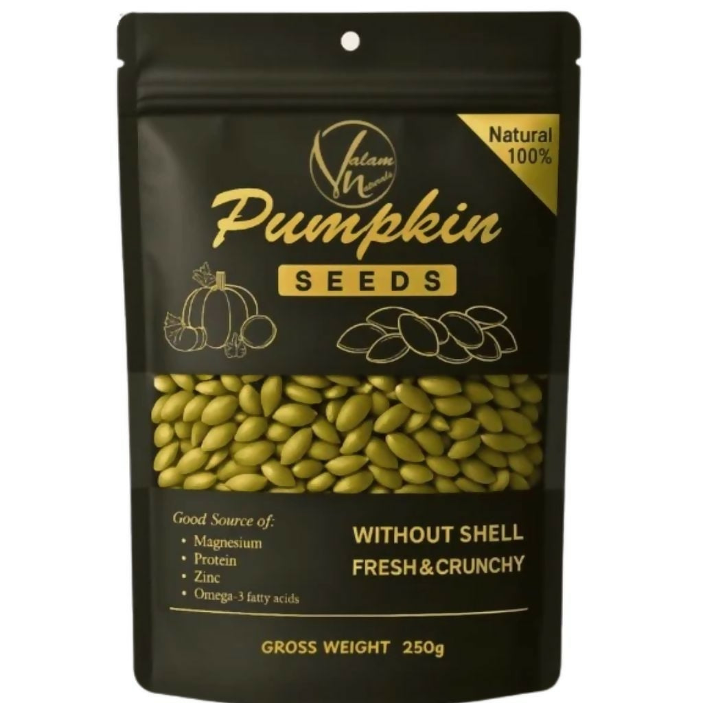 Premium Natural Pumpkin Seeds Without Shell, Protein-Rich Crunchy Snack