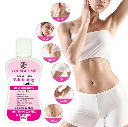 YOUNGCOME 60ml Face Body Whitening Lotion