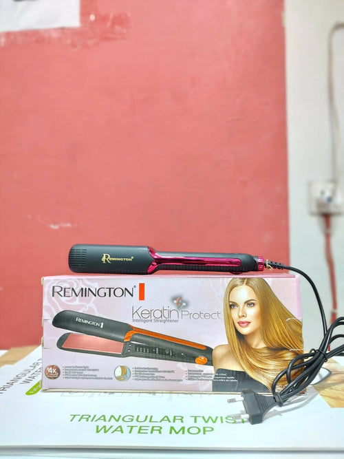 Remington Keratin Protect Intelligent Hair Straightener – Professional Ceramic Styling Tool