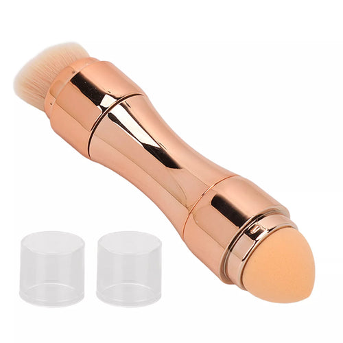 4-in-1 Multifunctional Makeup Brush Set – Lip, Foundation, Contour & Blush