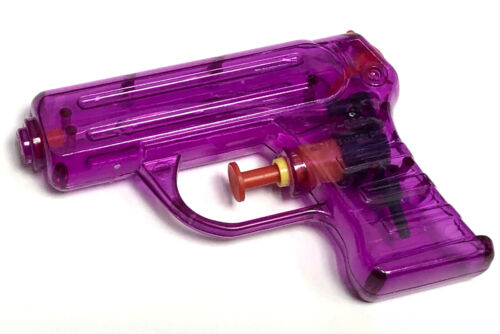 Mini Water Pistol Toy Pack of 6 Neon Color Kids Water Gun