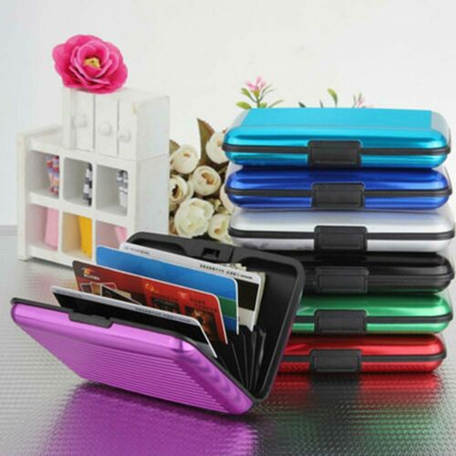 Card Holder Wallet, RFID Blocking Aluminum