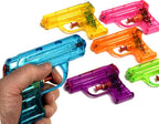 Mini Water Pistol Toy Pack of 6 Neon Color Kids Water Gun
