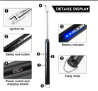 Electric Arc Lighter USB Charging Flexible Neck Windproof Lighter