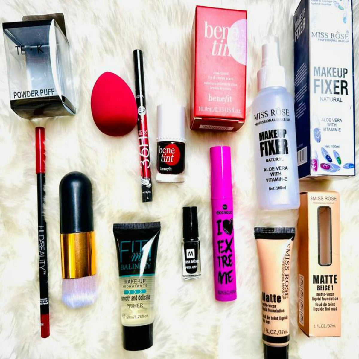 10 in 1 Makeup Deal – Complete Makeup Kit for Everyday Beauty & Glam Look