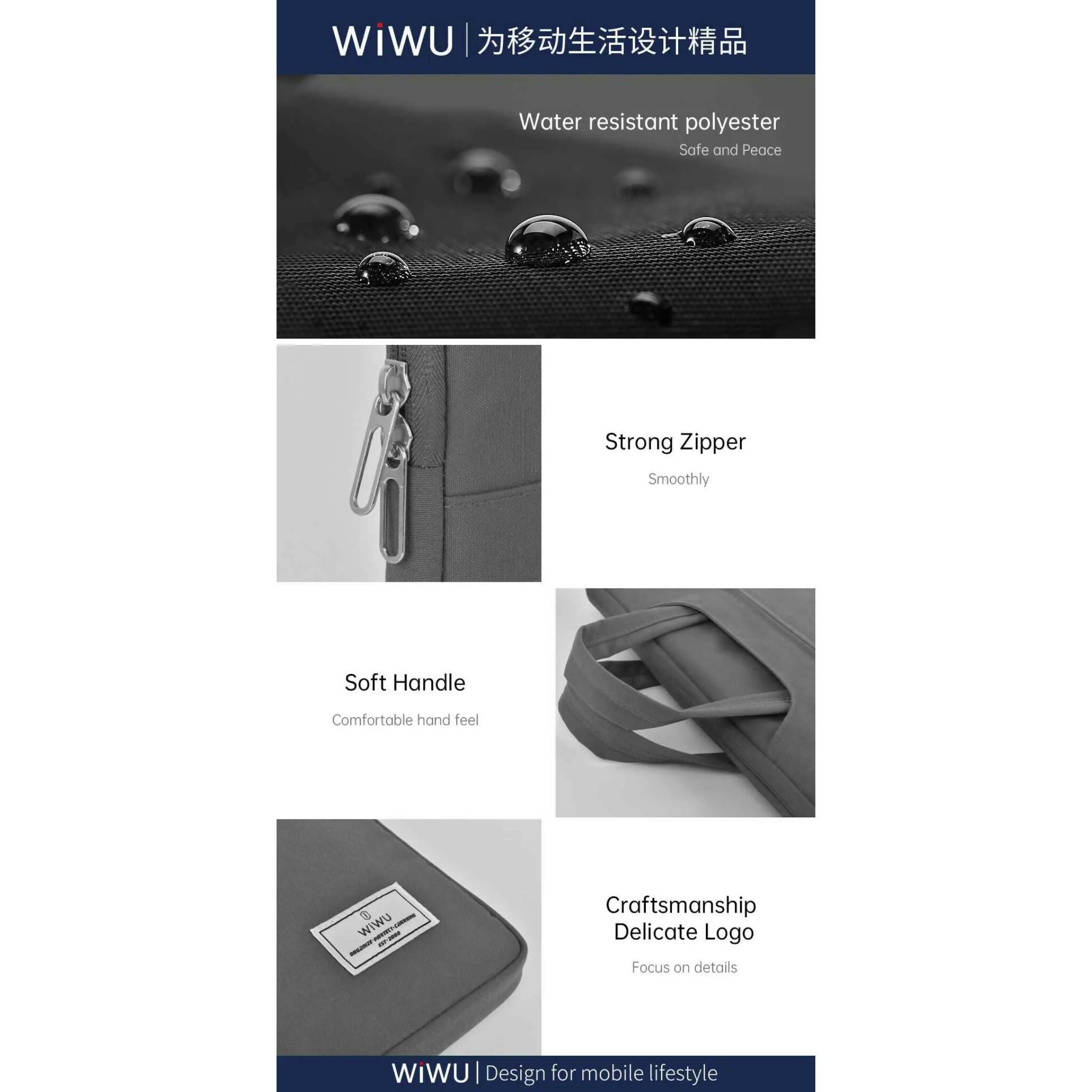 WiWU Vivi Laptop Handbag