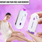 Remover – Rechargeable Painless Facial & Body Hair Removal Device for Women | Electric Epilator for Face, Upper Lip, Underarms, Bikini & Legs