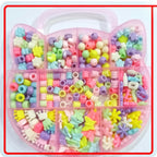 Kitty & Flower Beads Set, for Kids & DIY Crafting