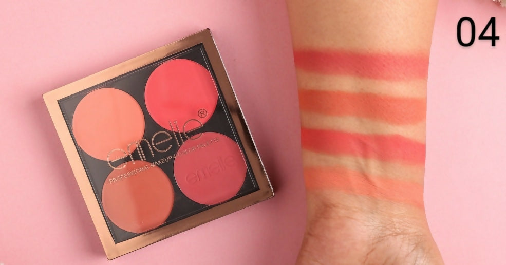 Emelie 4 Colour Blushon Kit
