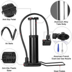 High Pressure Foot Air Pump – Heavy-Duty Mini Foot Pump for Bicycle, Ball, Scooter, Car & Inflatable Toys (Without Gauge) (Random Color)
