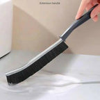 Set of 2 Gap Cleaning Brushes – Hard Bristle Crevice and Grout Cleaning Brush for Bathroom, Kitchen, Tile, and Dead Angles – Durable Narrow Cleaning Tool (9 Inch Lengh 0.75 Inch Width