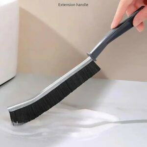 Set of 2 Gap Cleaning Brushes – Hard Bristle Crevice and Grout Cleaning Brush for Bathroom, Kitchen, Tile, and Dead Angles – Durable Narrow Cleaning Tool (9 Inch Lengh 0.75 Inch Width