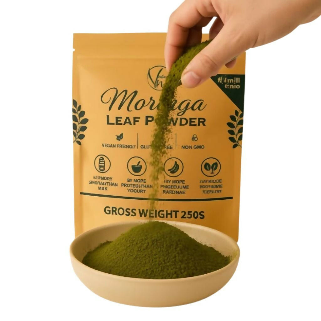 Organic Moringa Leaf Powder, Natural Superfood, Daily Wellness Support
