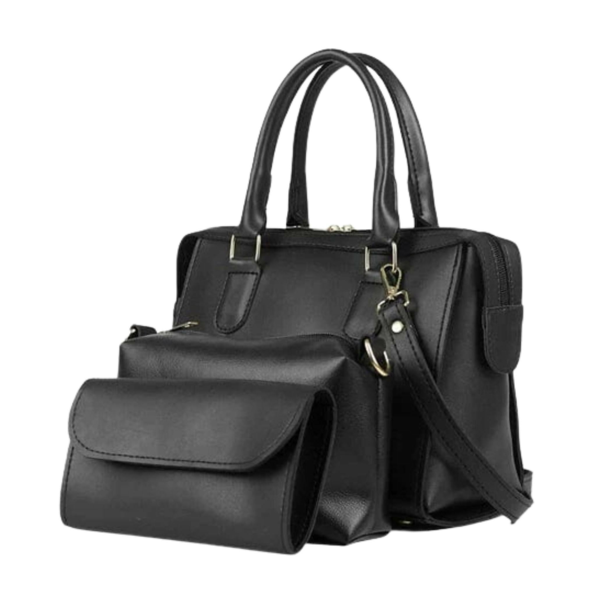 Doli 3pcs Handbag Set in Black