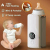 Portable Rechargeable Baby Bottle Warmer, Fast Heating Temperature Control Device