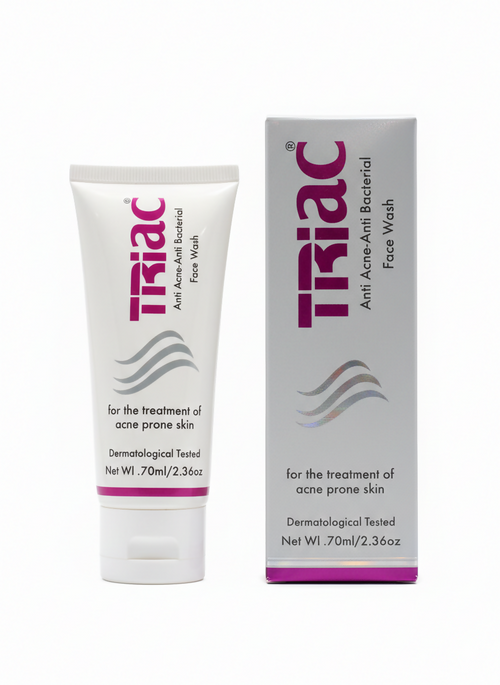 Triac Advanced Anti-Acne Face Wash – Deep Clean, Bacteria-Fighting & Germ Protection Therapy (70gm)