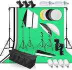 10-Inch Ring Light Kit + 7 Ft Ring Light Stand | LED Photography & Video Lighting Set