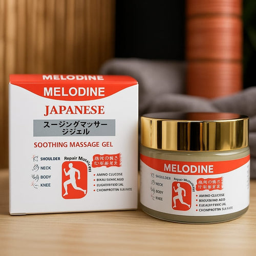 Melodine Japanese Style Soothing Massage Gel For Muscle And Joint Comfort