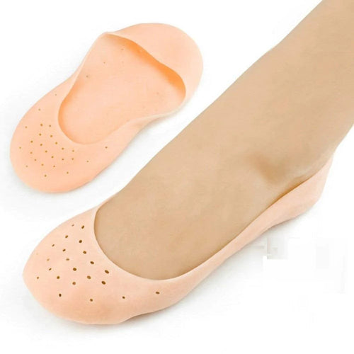 Silicone Gel Heel Socks, Moisturizing & Anti-Crack Foot Protectors (Pair)