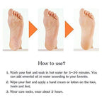 1 Pair unisex silicone gel socks moisturizing sock breathable elastic heel cracked protector socks
