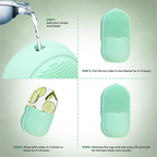Silicone Cleansing Ice Lattice, Reusable Facial Cooling Massage Tool