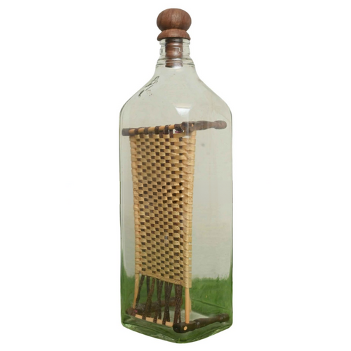 Wooden Charpai in Bottle