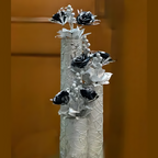 Beautiful Tri-corn Wood Vase