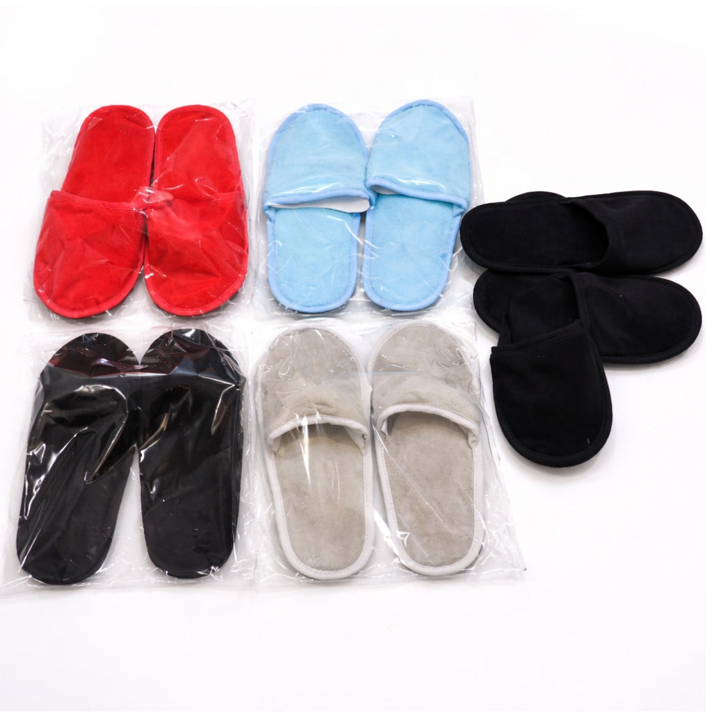 Slippers, Lightweight Cotton Travel for Indoor Use