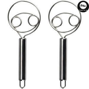 Large hand dough mixer stick